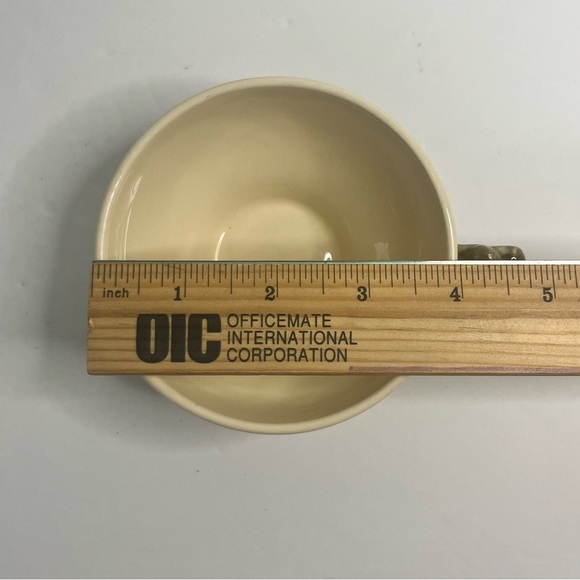 franciscan desert rose teacup hand painted wild rose pink green cream background - Picture 3 of 5